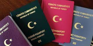 أنواع جواز السفر التركي 2023